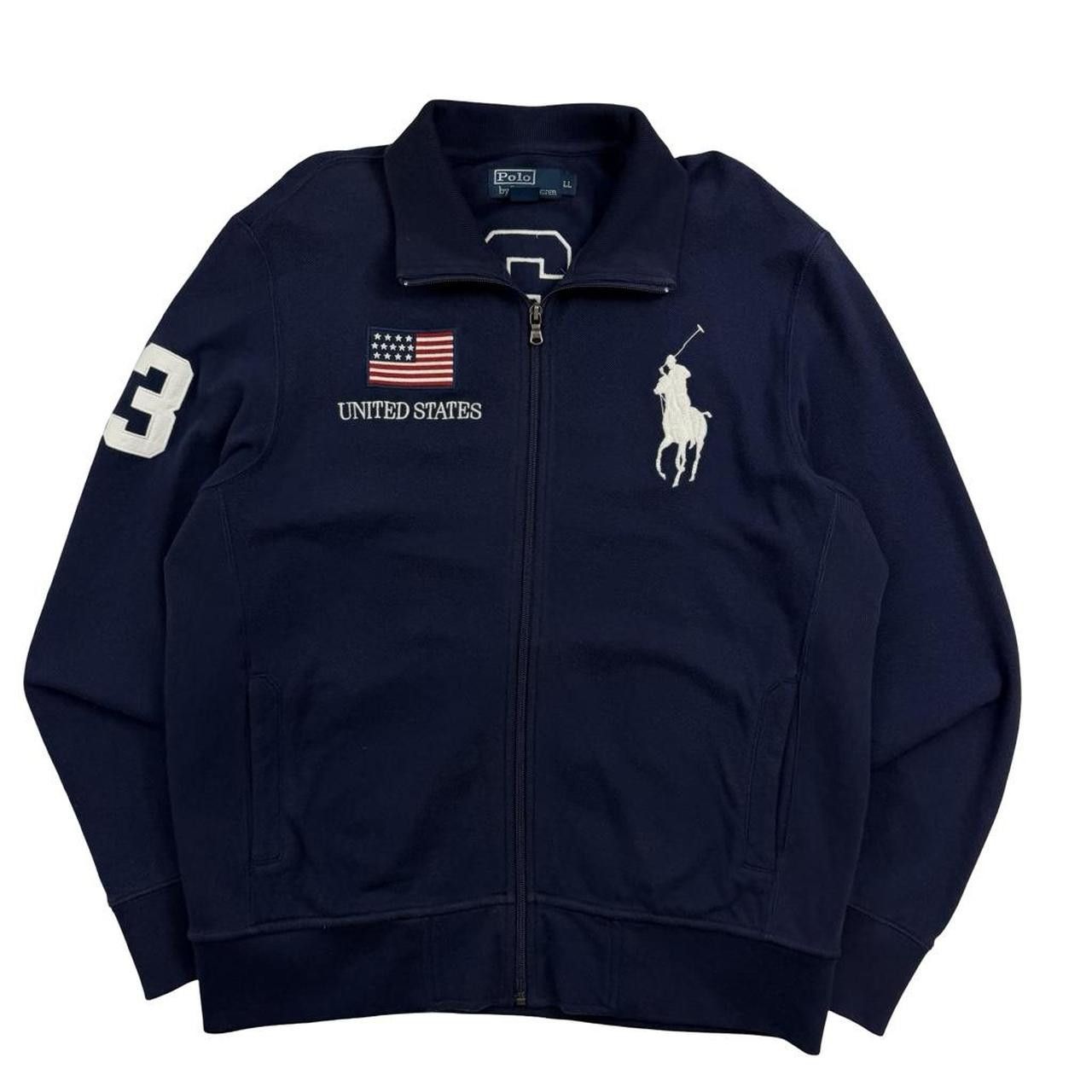 Polo Ralph Lauren Polo By Ralph Lauren USA Big Pony Zip Up Track Jacket Large Size US L / EU 52-54 / 3 - 1 Thumbnail
