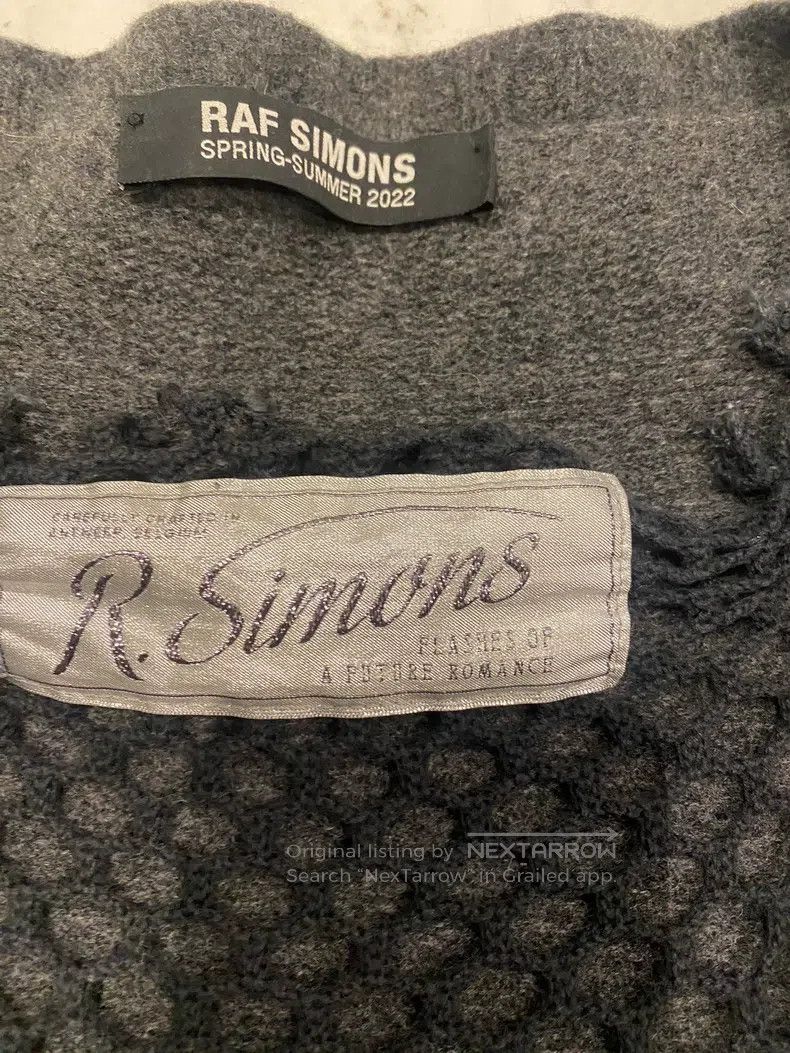 Raf Simons Raf Simons 22aw mesh knitted pullover sweater Size US M / EU 48-50 / 2 - 2 Thumbnail