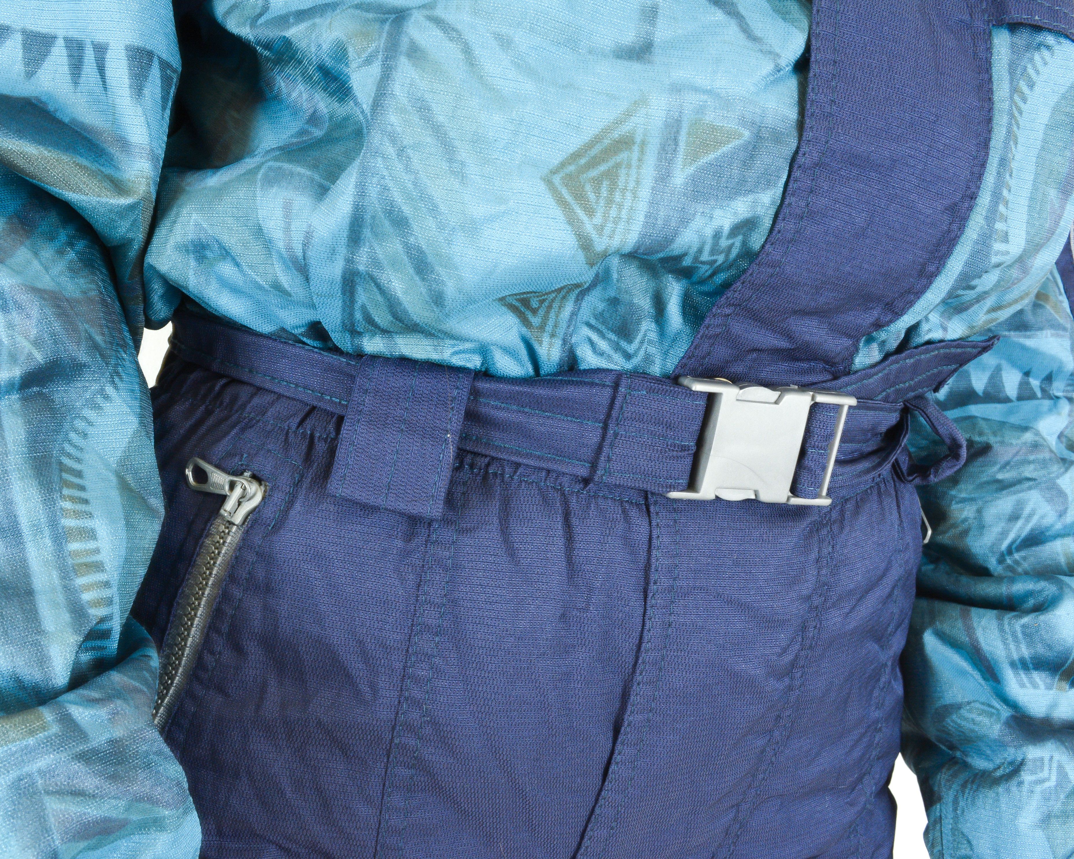 Vintage Save The Planet Ski Suit Women M Jumpsuit Overalls Coveralls Size 32" / US 10 / IT 46 - 8 Thumbnail