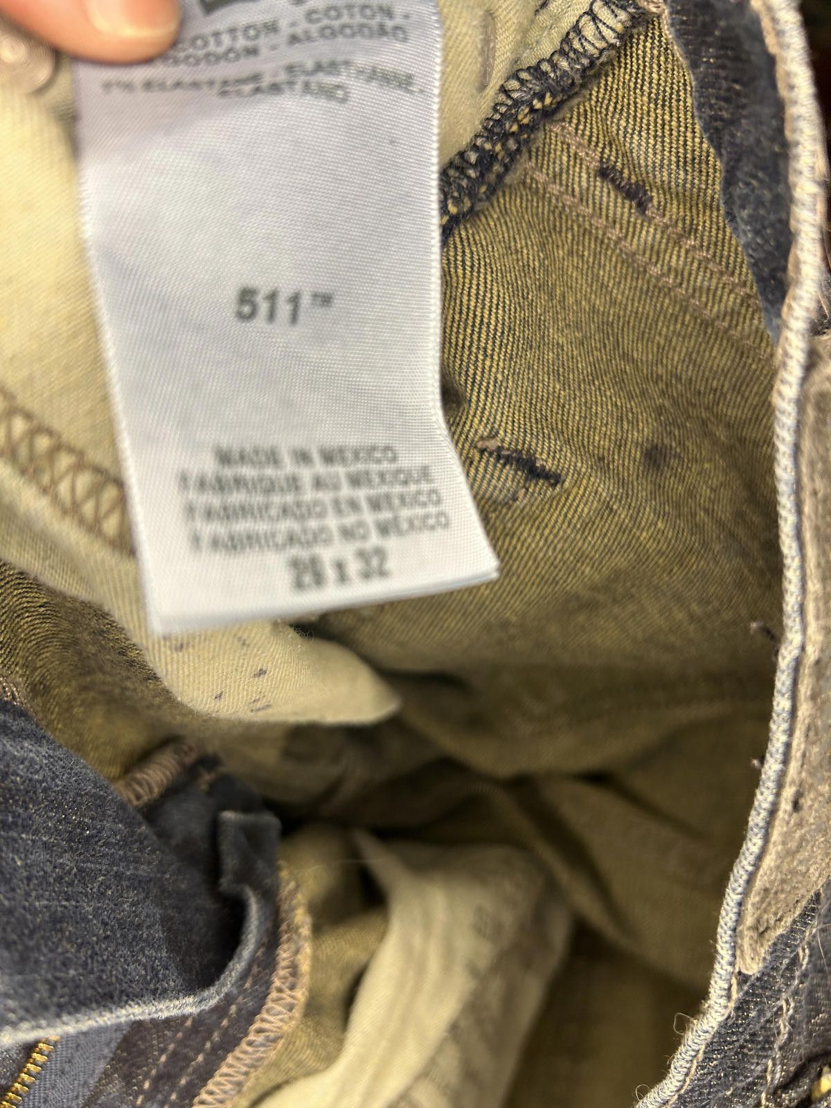 Levi's Levi's 511 Slim Fit Jeans - Classic Denim Swagger Size US 29 - 3 Thumbnail