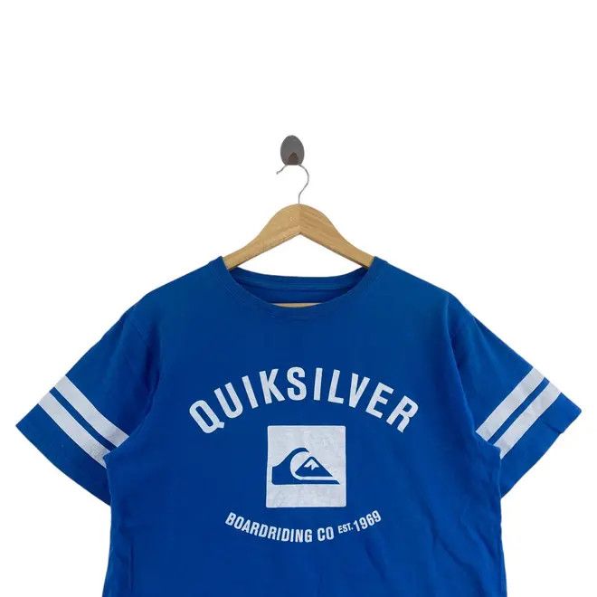 Quiksilver QUIKSILVER SURF BOARDRIDING Ringer Tee Shirt Top Summer Size M / US 6-8 / IT 42-44 - 2 Thumbnail
