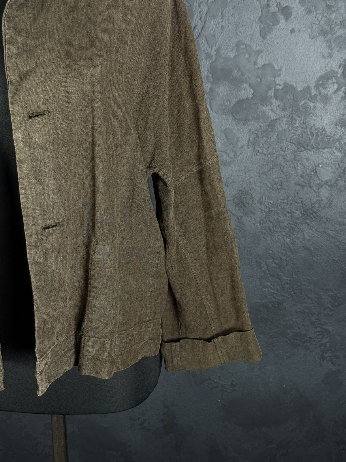 OSKA OSKA Women's Linen Avant Garde Jacket Size 2 Regular Size XS / US 0-2 / IT 36-38 - 5 Thumbnail