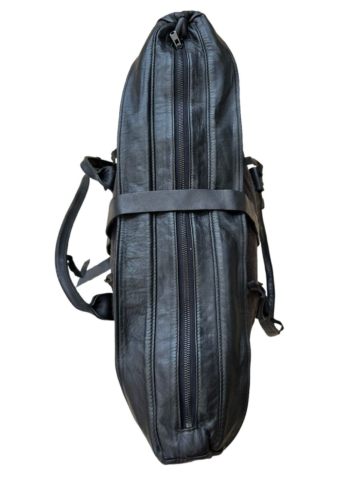 ato Ato Japan Hybrid Leather Cotton Unique Tote Bag Large Size ONE SIZE - 16 Thumbnail