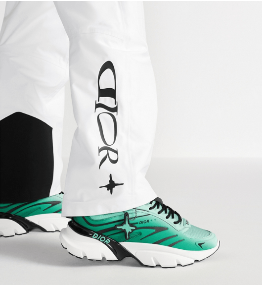 Dior o1w1db10426 3SN306 B44 Blade Low-Top Sneakers in Green Size US 5.5 / EU 38 - 6 Thumbnail