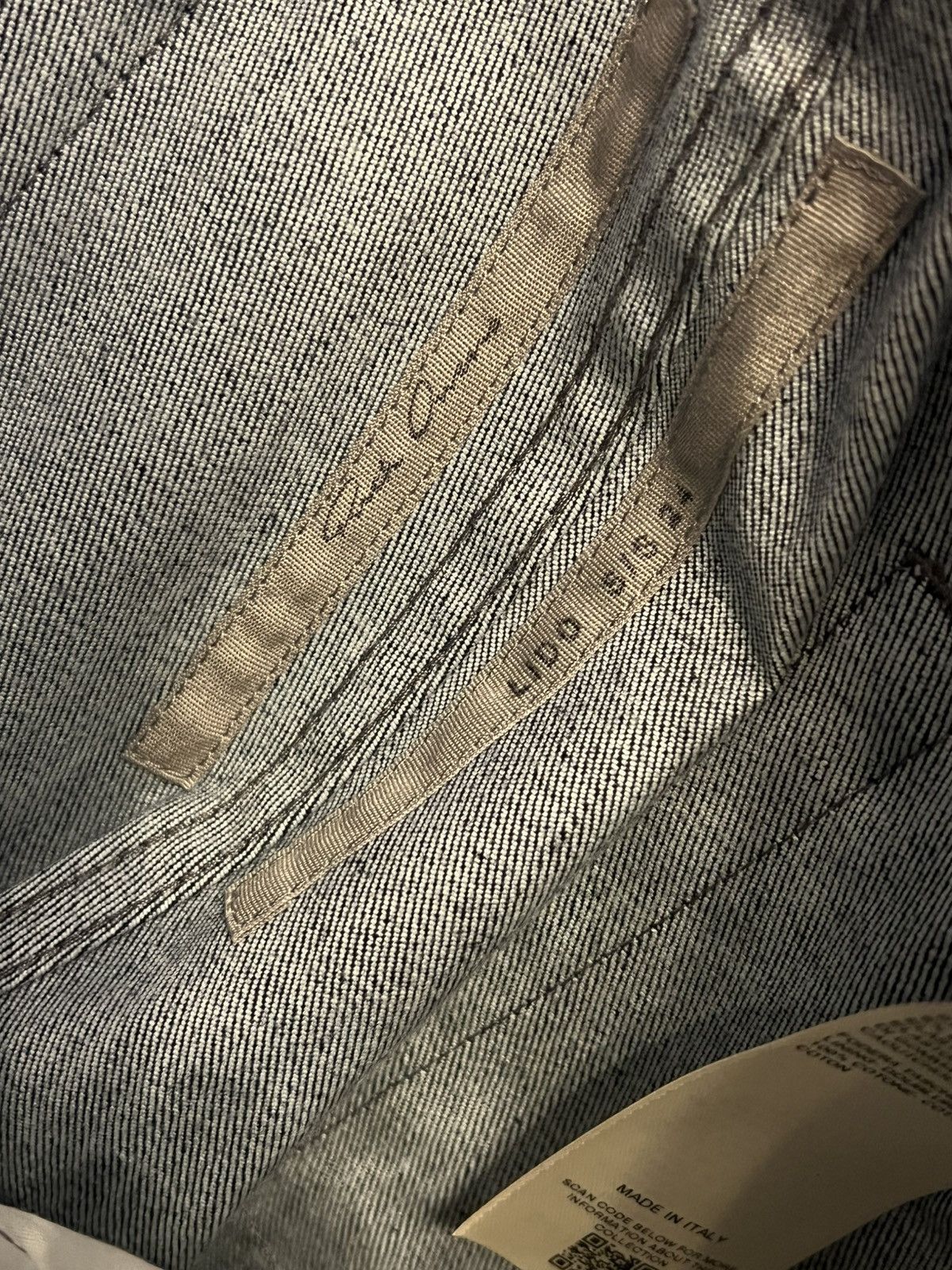 Rick Owens Silver Geth Jeans Size US 33 - 13 Thumbnail