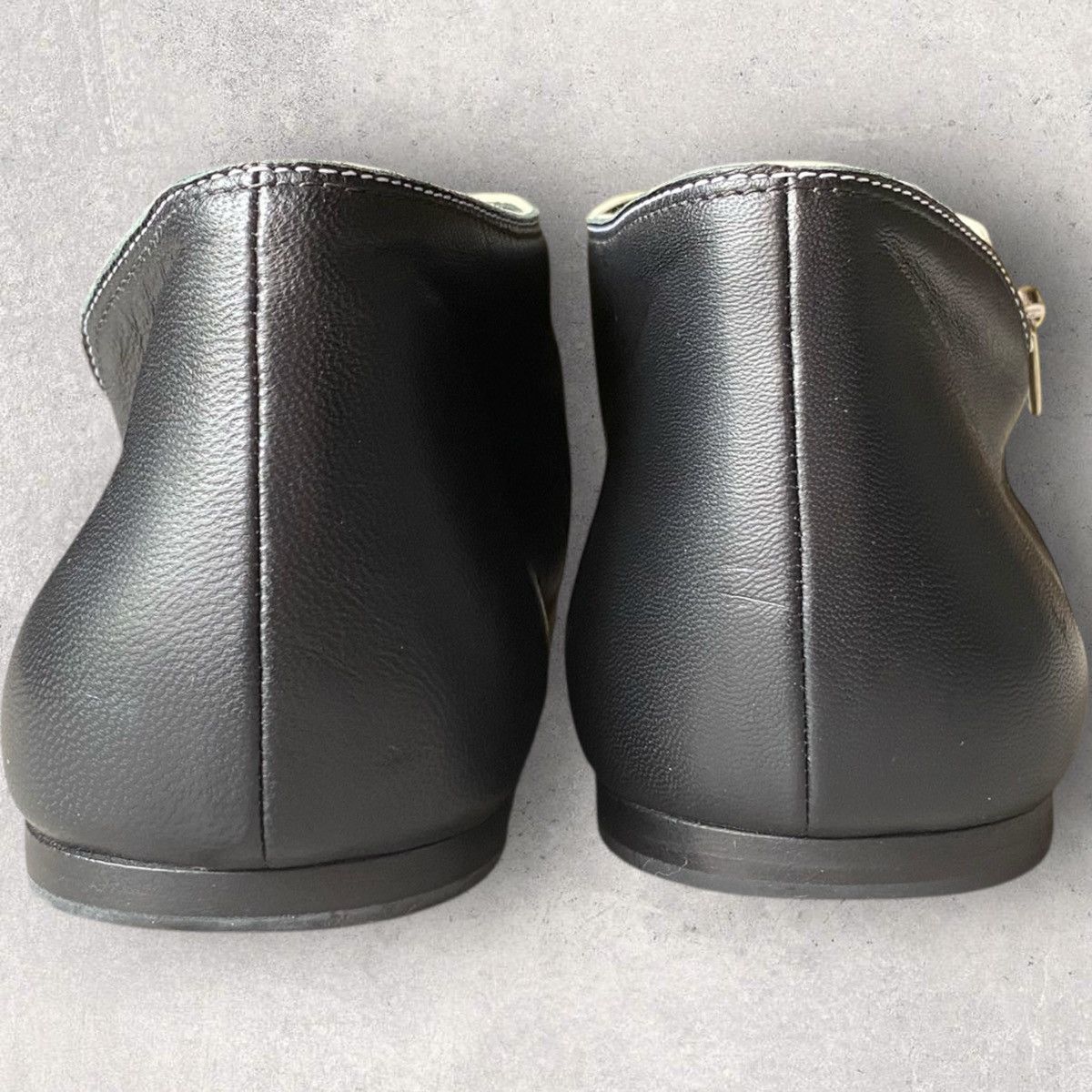 Celine Phoebe Philo Archive Asymmetric Zip Shoes Size US 8 / IT 38 - 4 Thumbnail