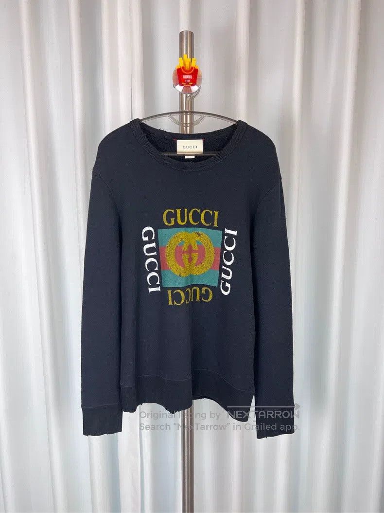 Gucci Gucci Belt black retro old destruction square colour block Size US XS / EU 42 / 0 - 1 Thumbnail