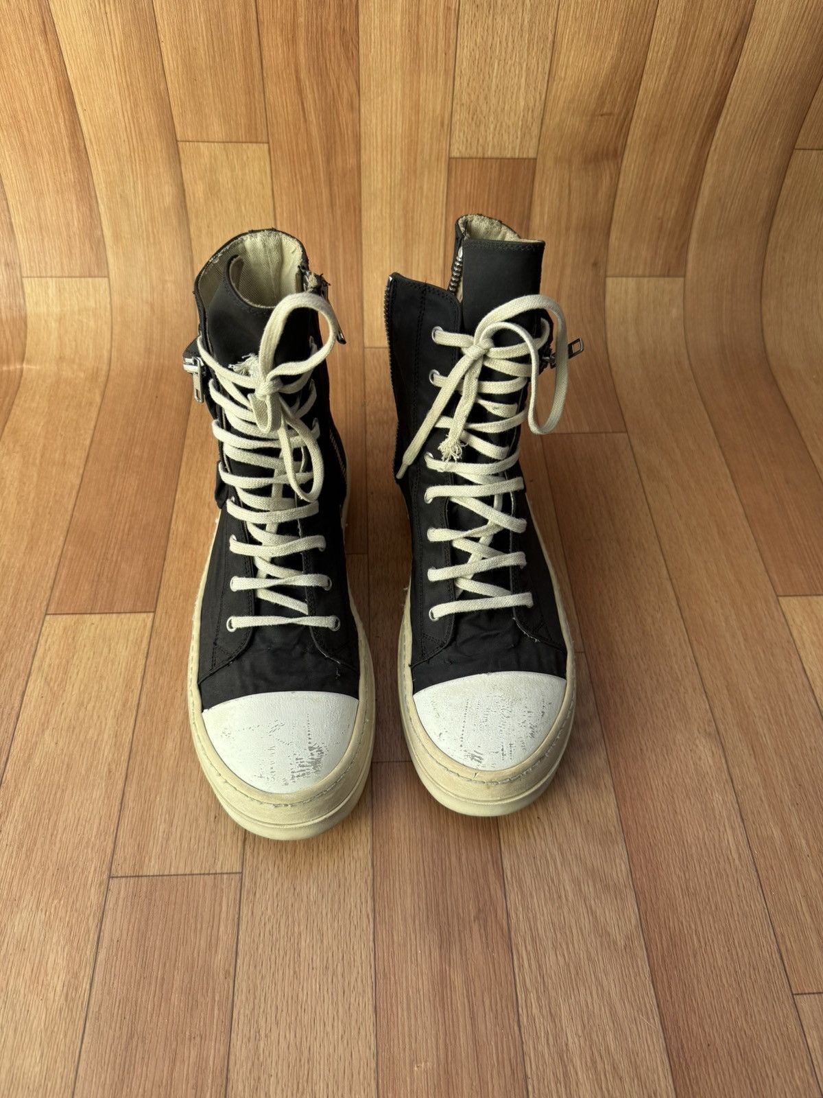 Rick Owens Drkshdw Rick owen Drkshdw Ramones Cargo sneakers Size US 9 / EU 42 - 9 Thumbnail