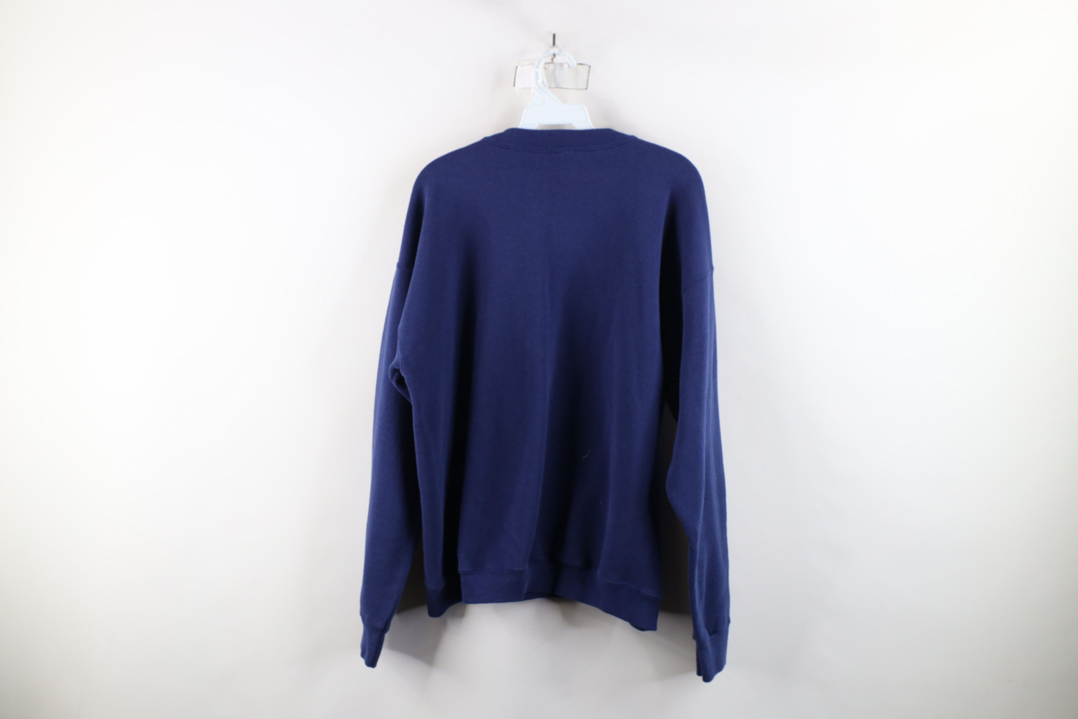 Vintage Vintage 90s USA Olympics Spell Crewneck Sweatshirt Blue USA Size US L / EU 52-54 / 3 - 10 Thumbnail