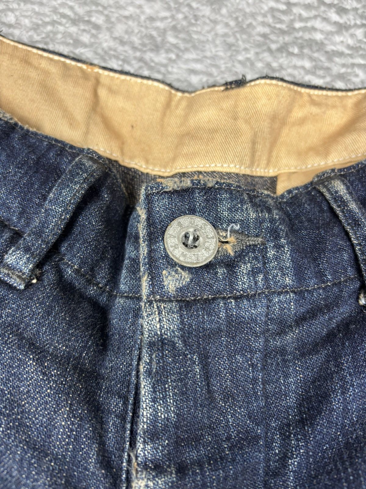 Sugar Cane The Rugged Museum Pacthwork Pants. S0333 Size US 32 / EU 48 - 8 Thumbnail