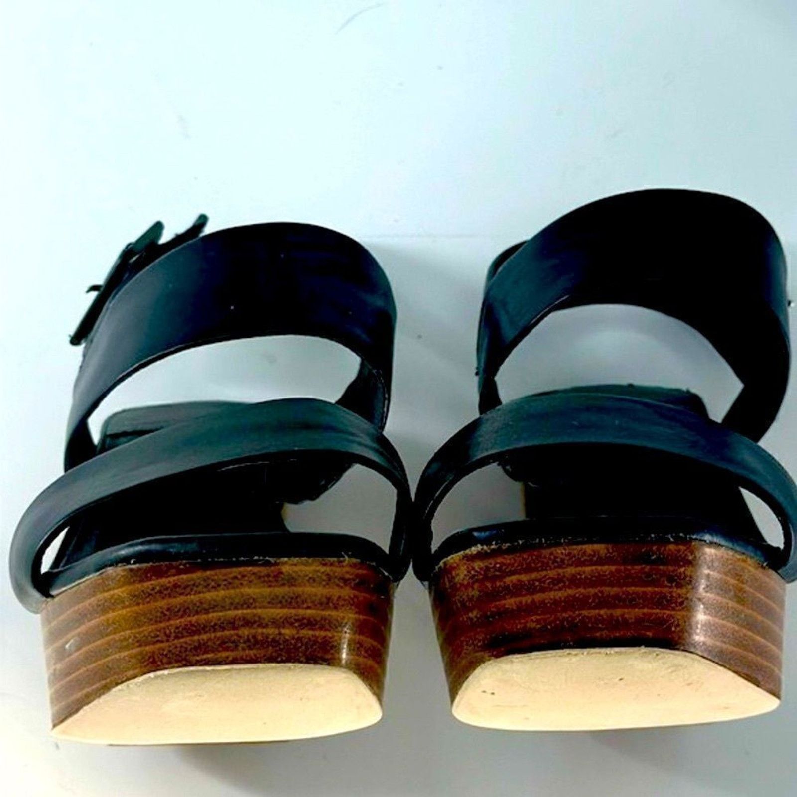 Jeffrey Campbell JEFFREY CAMPBELL Ammaly Black Slingback Platform Sandal 9 Size US 9 / IT 39 - 7 Thumbnail