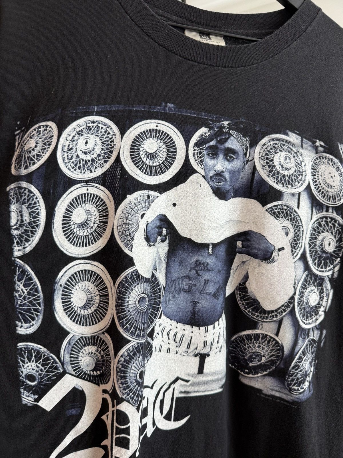 Vintage Tupac 90s vintage tee Size US XL / EU 56 / 4 - 3 Thumbnail