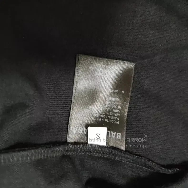 Balenciaga Balenciaga Scissor Black Short Sleeve Size US S / EU 44-46 / 1 - 4 Thumbnail