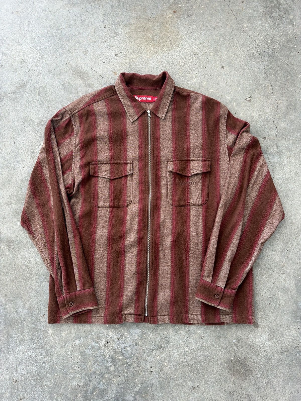 Supreme Supreme Zip Shirt Size US L / EU 52-54 / 3 - 1 Thumbnail