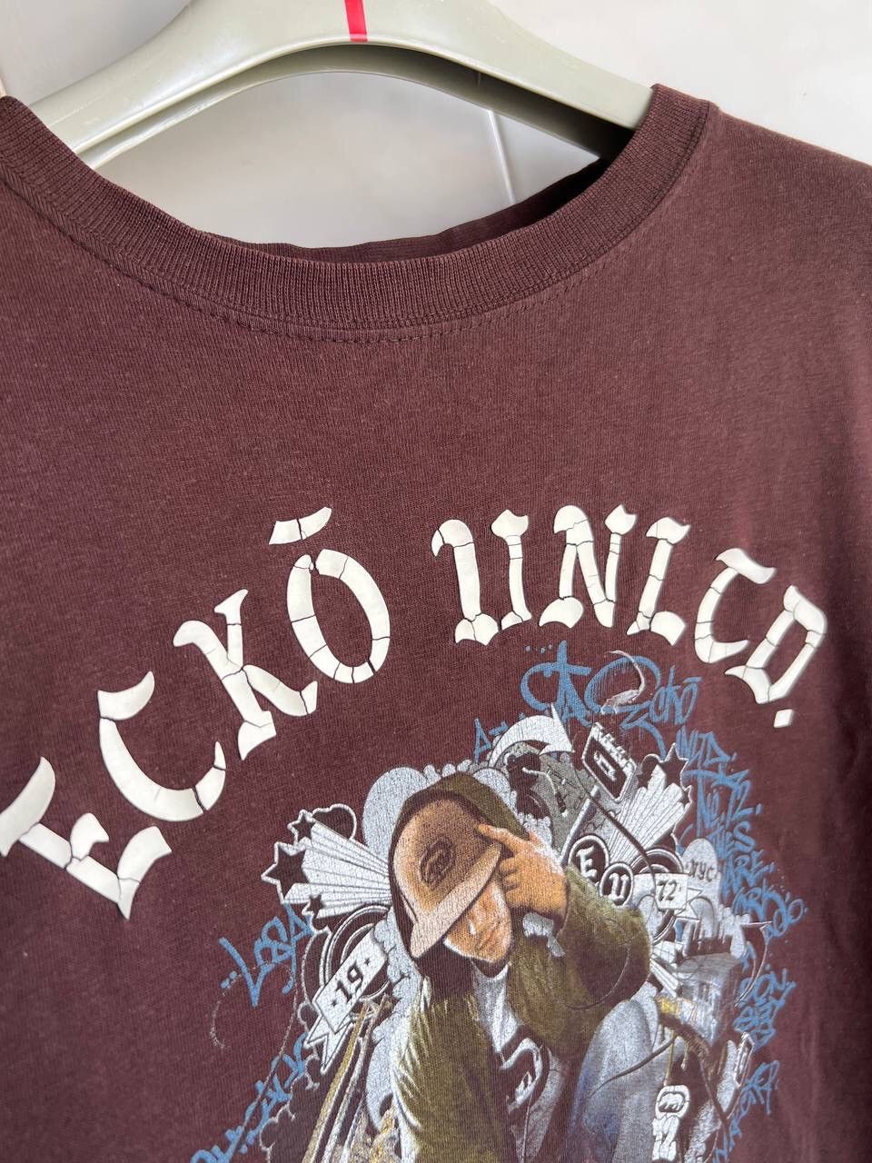 Ecko Unltd. Ecko Unltd T Shirt Rap Hip Hop Vintage Y2K Graffiti Man RARE Size US L / EU 52-54 / 3 - 3 Thumbnail