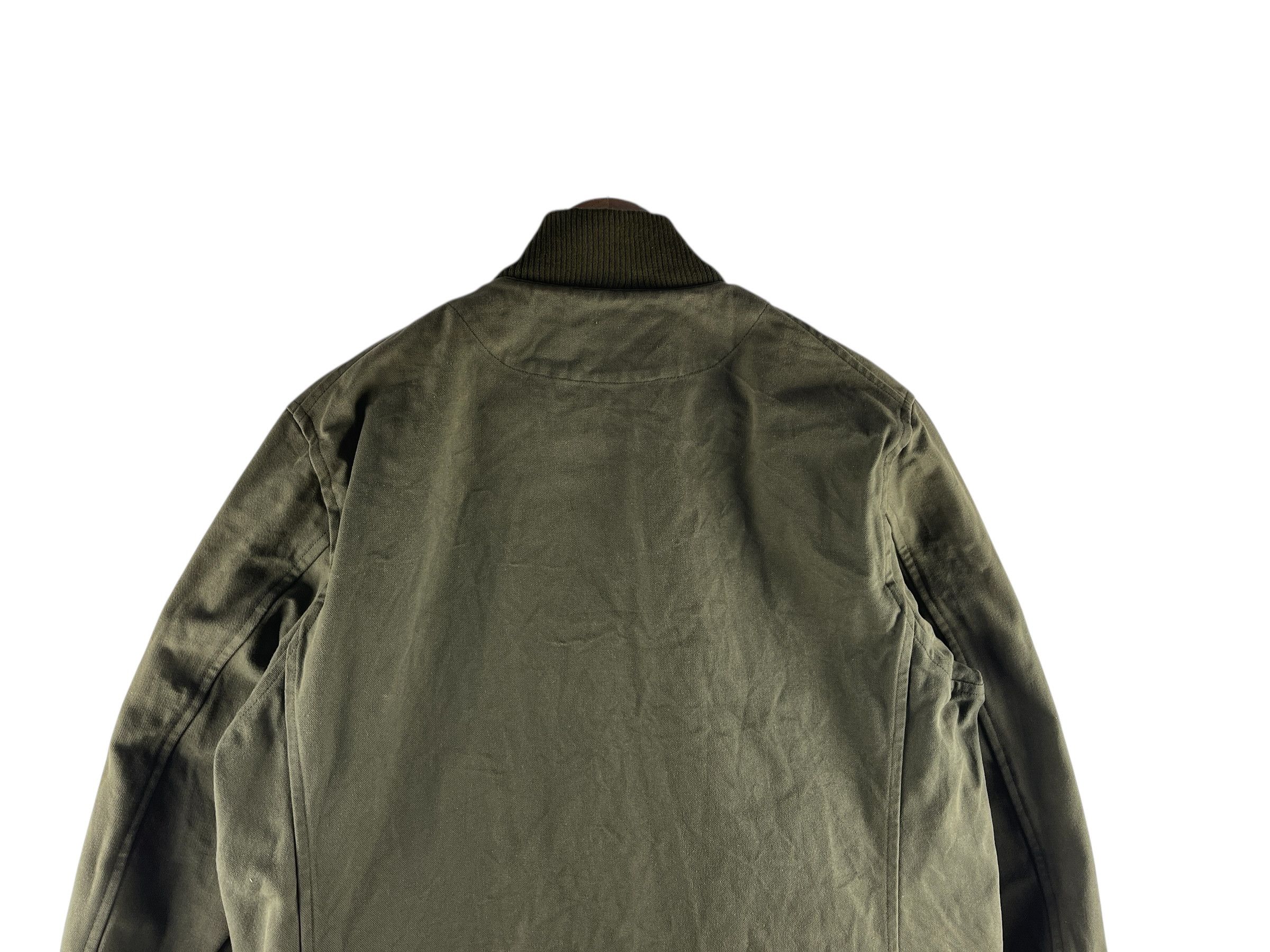 SHIPS Ships Japan Olive Green Chore Coat Jacket Size US L / EU 52-54 / 3 - 10 Thumbnail