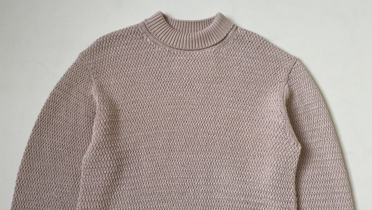 Craig Green Sample Pink Crochet Knit Sweater Size US M / EU 48-50 / 2 - 3 Thumbnail