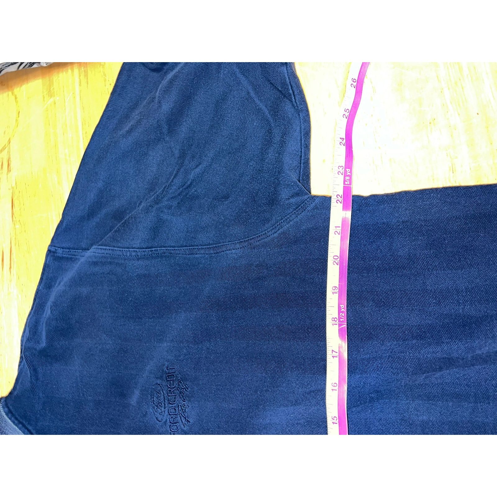 Vintage Vintage Ford Racing Polo Shirt Credit Race Blue Top XL VTG Size US XL / EU 56 / 4 - 8 Thumbnail