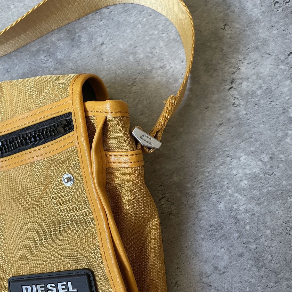 Diesel × Diesel Black Gold × Vintage Vintage Diesel For Successful Living Bag Freaitag Style Size ONE SIZE - 4 Thumbnail