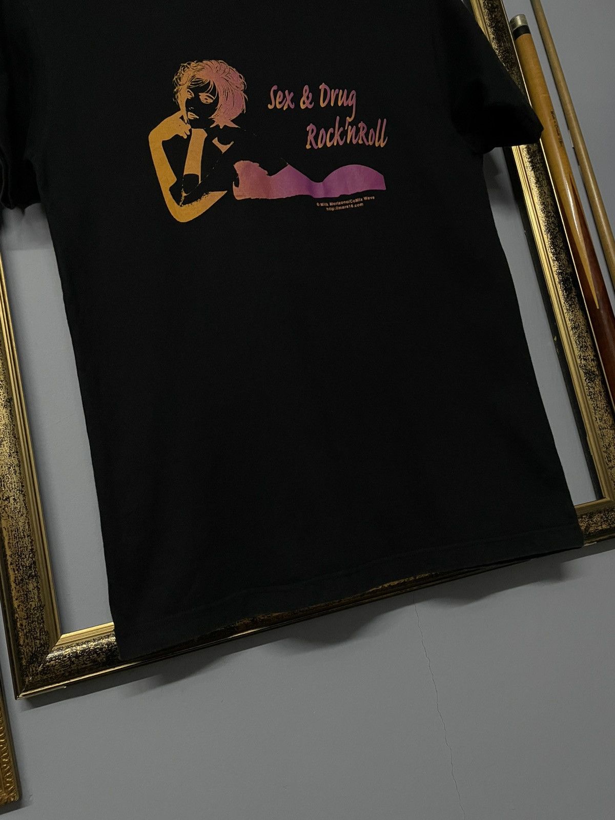 Hysteric Glamour Vintage 90s Japan Designer Mars 16 Sex & Drug RocknRoll Tee Size US S / EU 44-46 / 1 - 4 Thumbnail