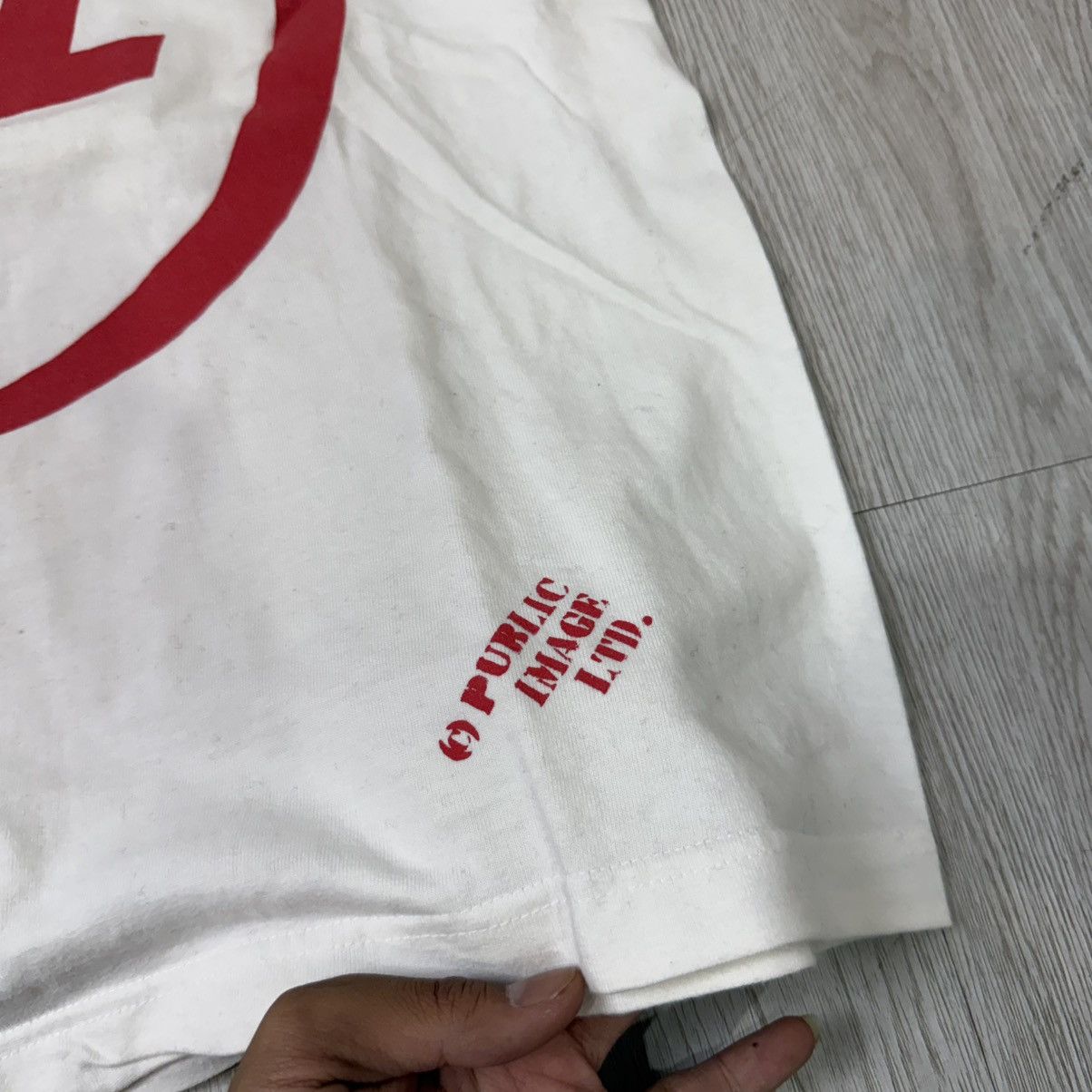 Vintage Vintage PIL band public image ltd. White tee Size US S / EU 44-46 / 1 - 3 Thumbnail