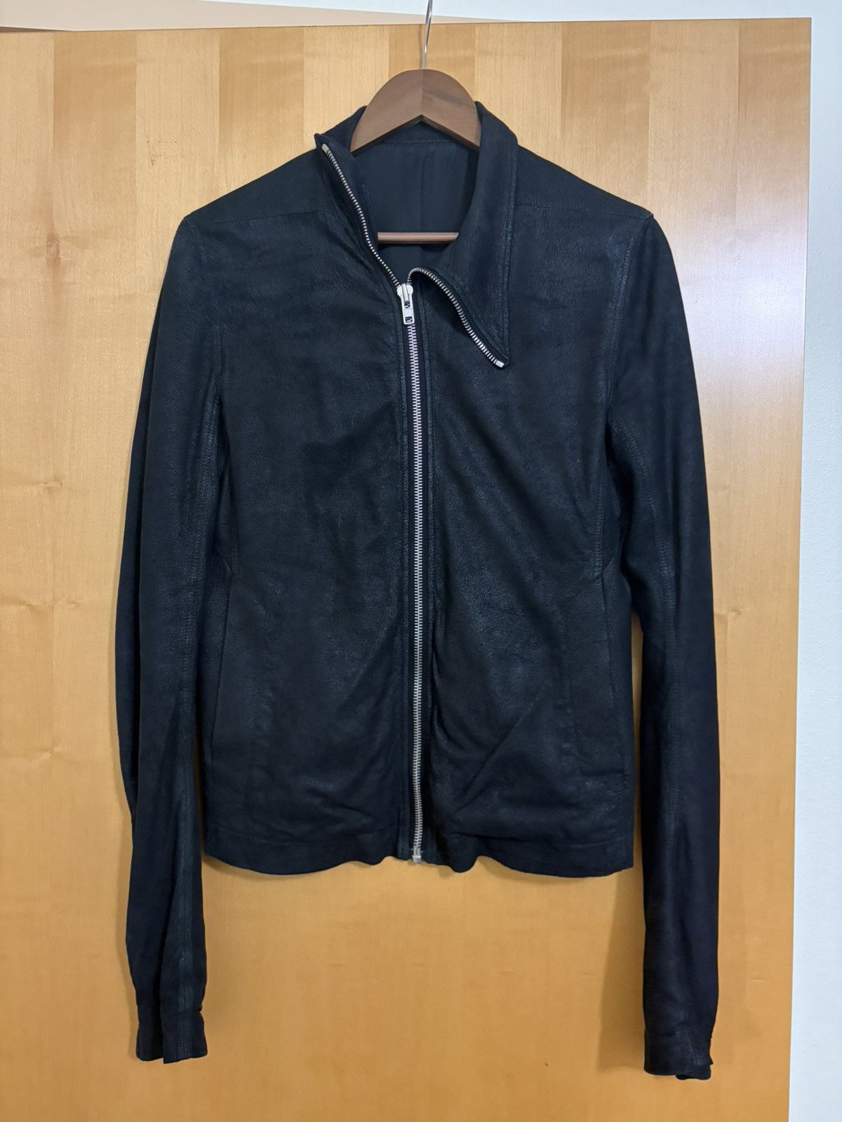 Rick Owens SOLD rick owens fw14 mollino blistered lambskin jacket new Size US S / EU 44-46 / 1 - 1 Thumbnail