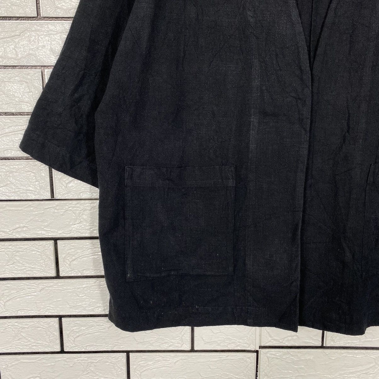Issey Miyake 📌Vintage Kimono Traditional Indigo Jounal Standard Size US M / EU 48-50 / 2 - 5 Thumbnail