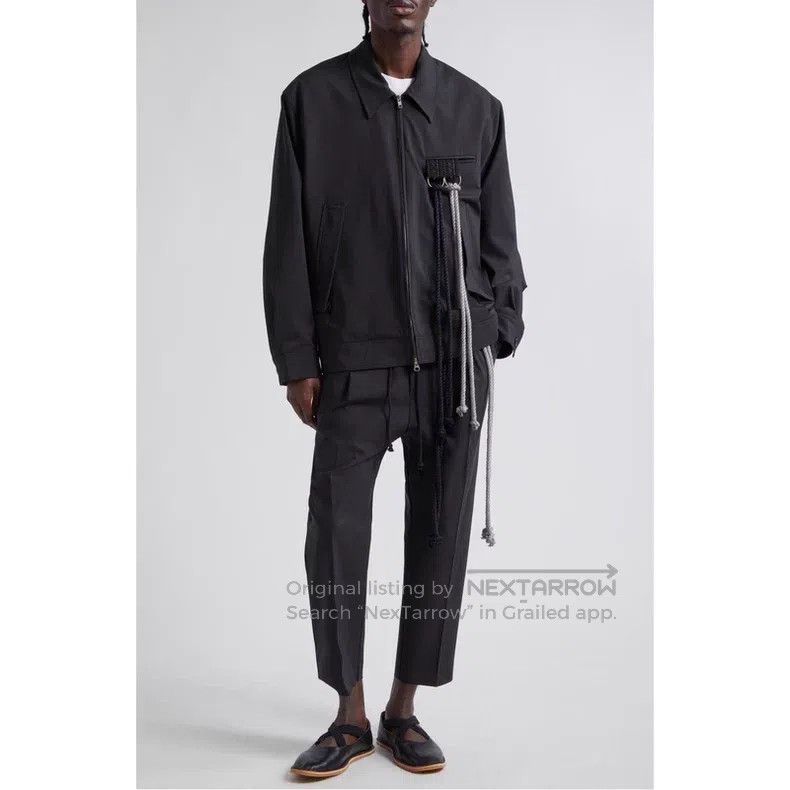Song For The Mute Song For The Mute Black Double Suspension Rope Coach Jacke Size US M / EU 48-50 / 2 - 9 Thumbnail