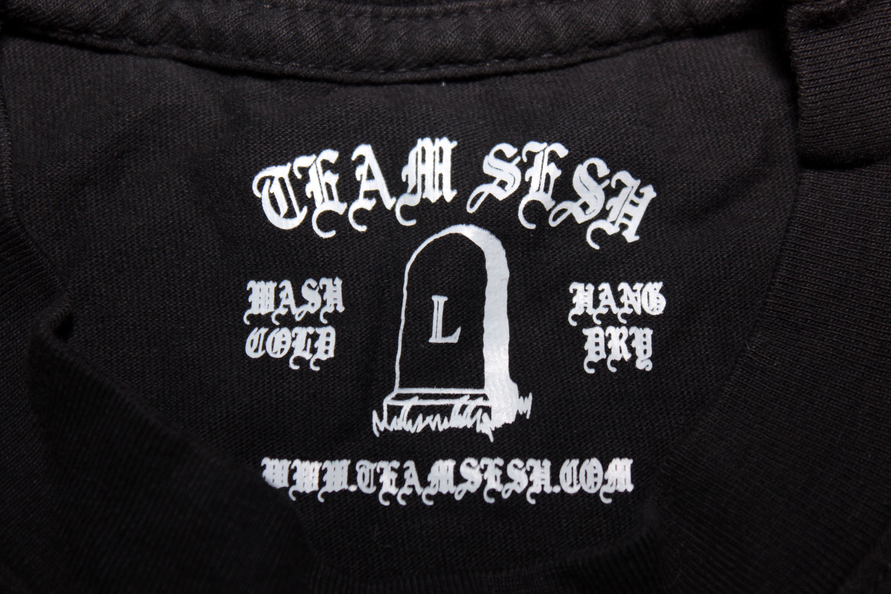 Bones × TeamSESH TeamSESH "DeadAudio" T-Shirt Size US L / EU 52-54 / 3 - 5 Thumbnail