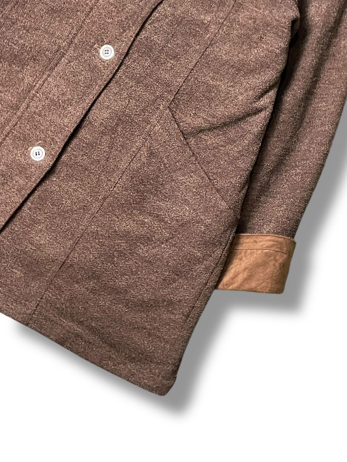 Japanese Brand × Vintage MELLAPIO Brand Button&Zip Wool Jacket (69) Size US S / EU 44-46 / 1 - 3 Thumbnail