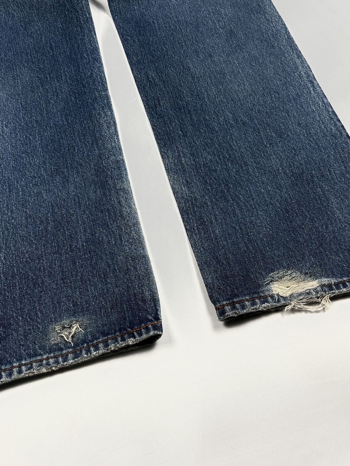 Evisu Embroidered Yellow Seagulls Selvedge Jeans Size US 29 - 5 Thumbnail