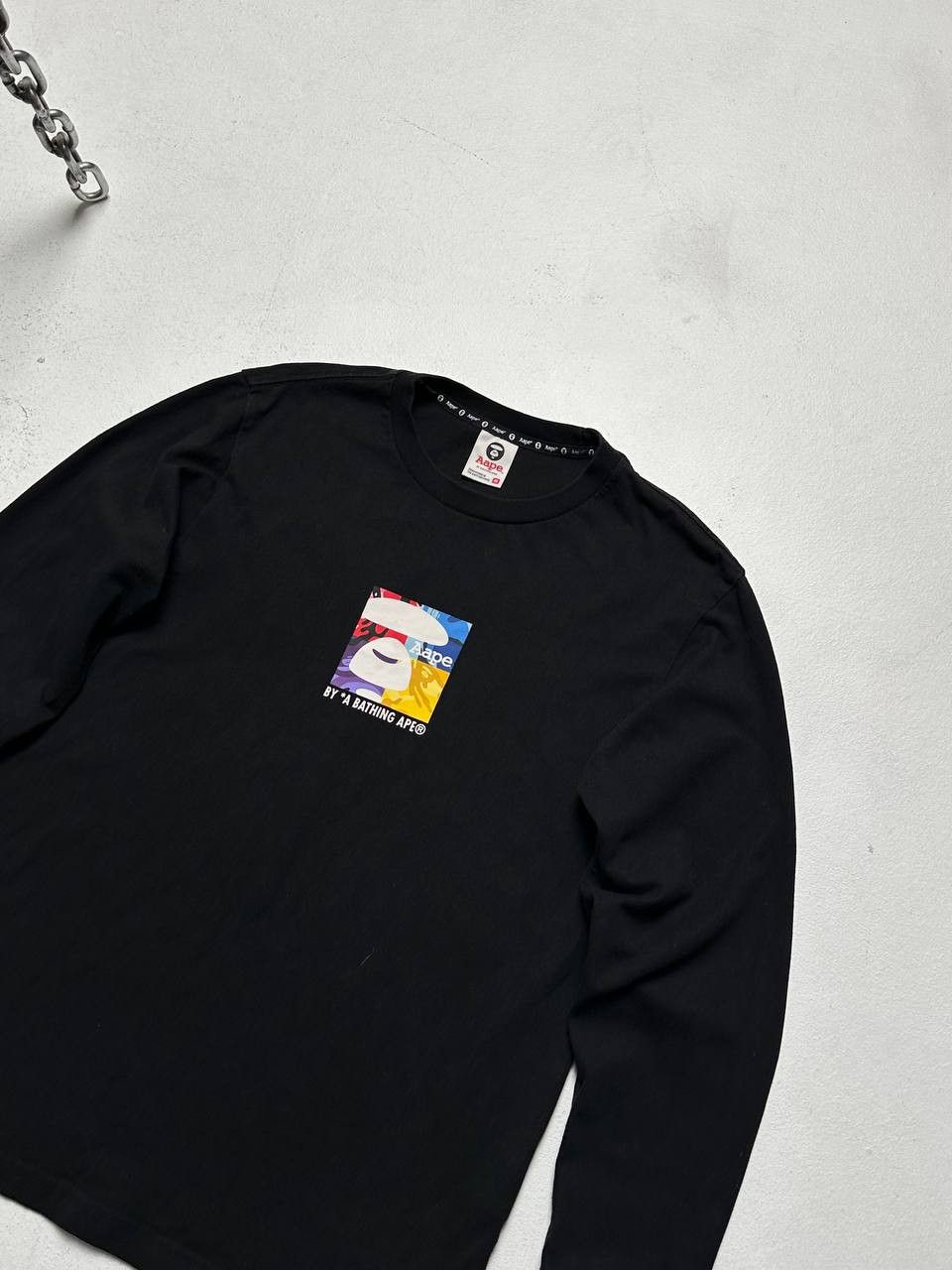 Aape A Bathing APE Long sleeve Big Logo Size US M / EU 48-50 / 2 - 3 Thumbnail