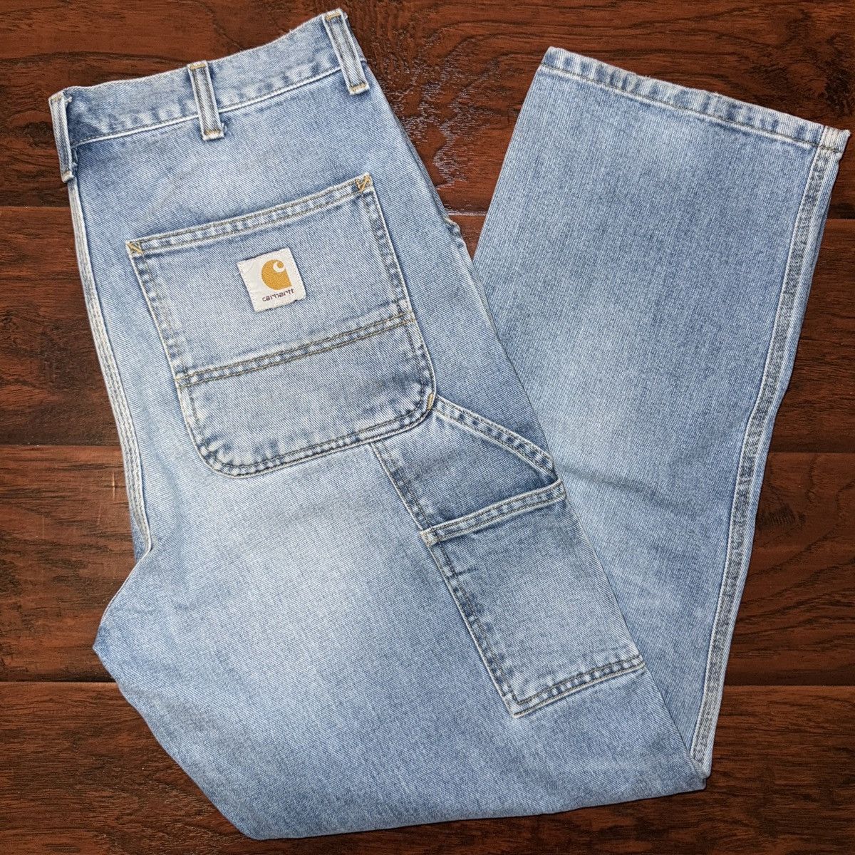 Carhartt × Carhartt Wip Carhartt WIP Single Knee Jeans Size US 31 - 1 Thumbnail