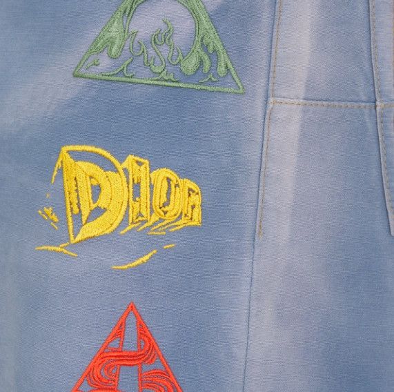 Dior o1w1db10824 Regular Jeans in Light Blue Size US 32 / EU 48 - 3 Thumbnail