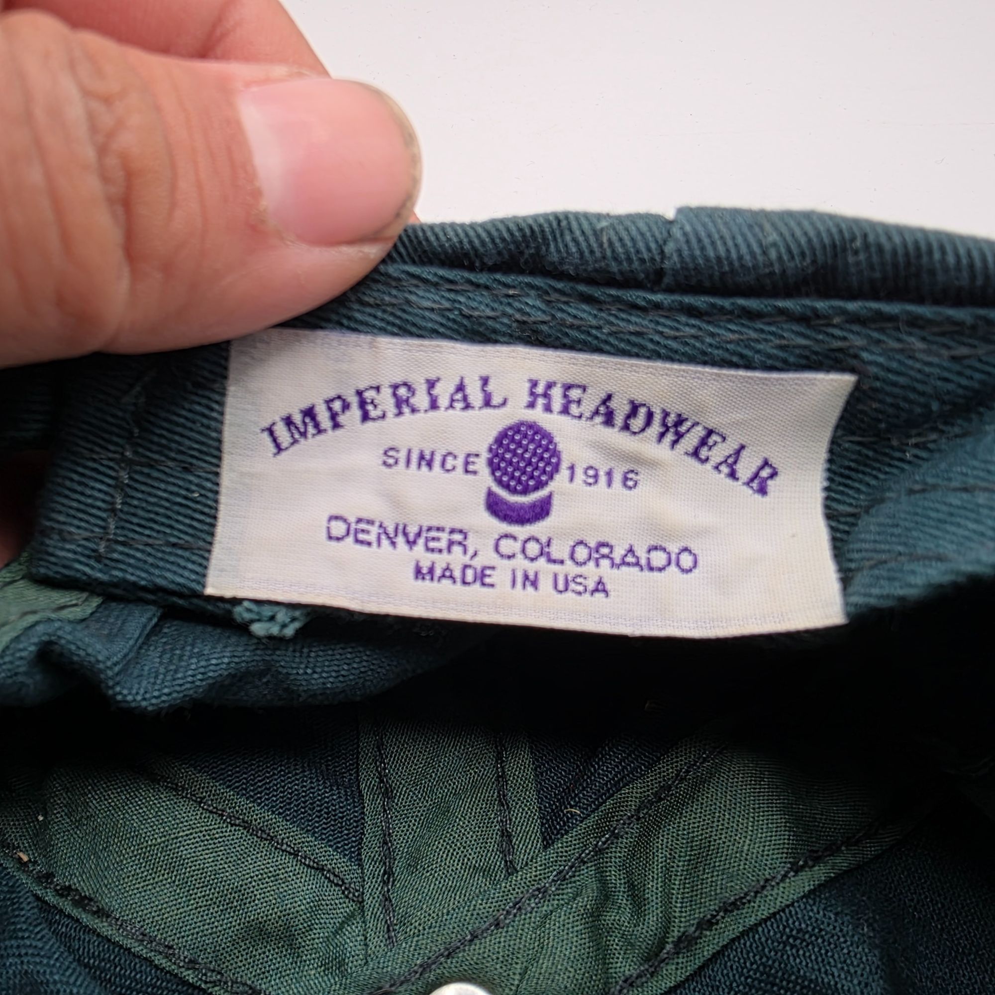 Other Vintage Imperial Headwear ABB Adjustable Strapback Hat Made Size ONE SIZE - 6 Thumbnail