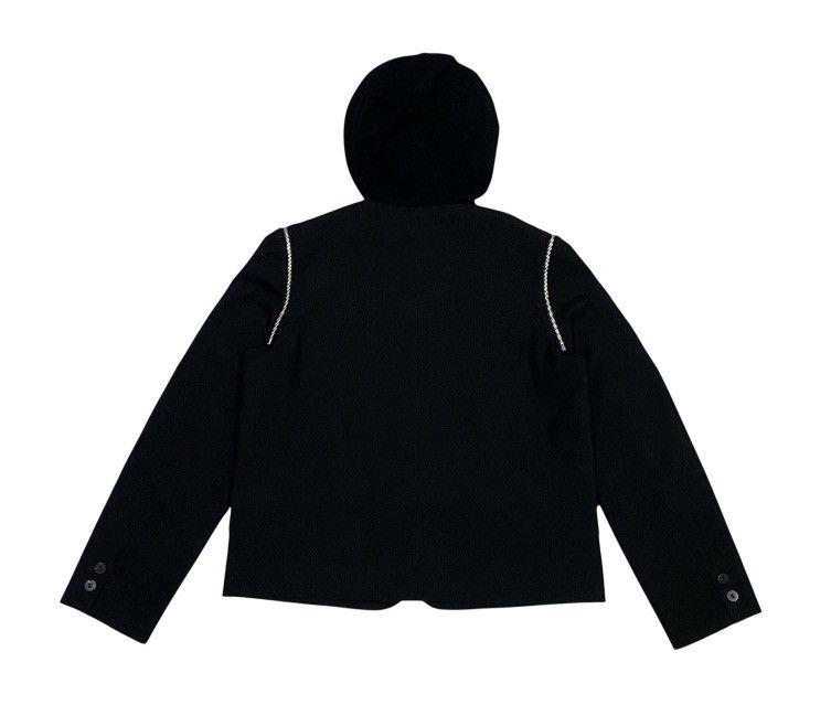 Tricot Comme des Garcons Tricot Comme Des Garcons AD1990 Modular Wool Hoodie Jacket Size M / US 6-8 / IT 42-44 - 3 Thumbnail