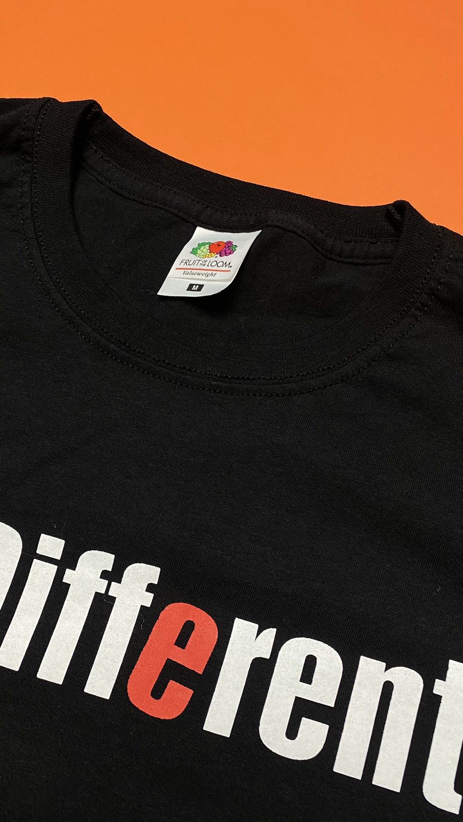 Band Tees Vintage Streetwear Y2k “ BE DIFFERENT “ Humor tee t-shirt Size US M / EU 48-50 / 2 - 4 Thumbnail