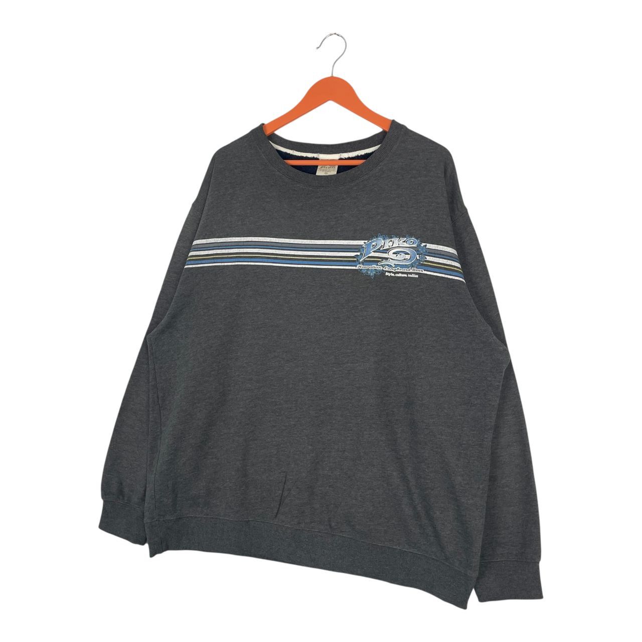 Vintage Vintage Piko Surf Surfer Style Backhit Print Sweatshirt Size US XXL / EU 58 / 5 - 4 Thumbnail