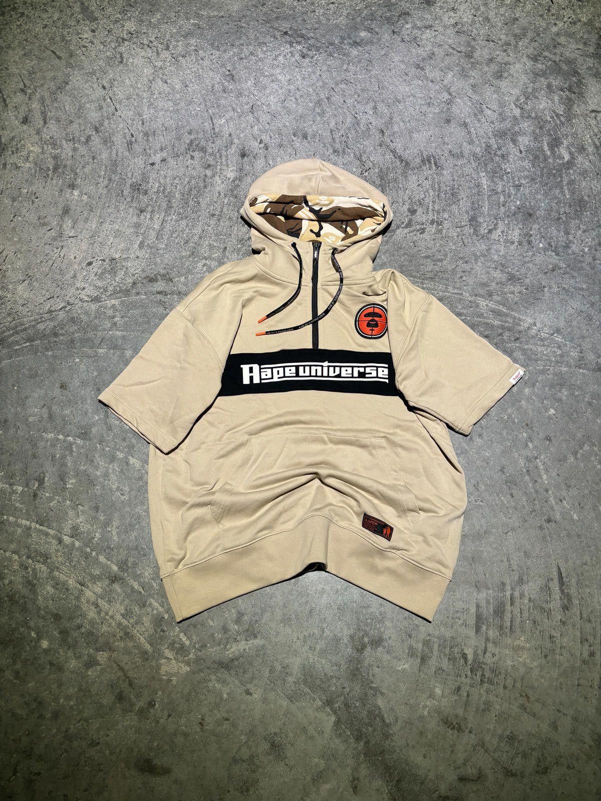 Aape AAPE by BAPE Short-Sleeve Hoodie Size US M / EU 48-50 / 2 - 2 Thumbnail