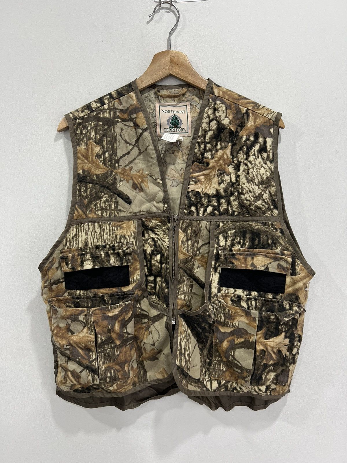 Vintage Vintage Real Tree Camo Vest utility Size US M / EU 48-50 / 2 - 1 Thumbnail