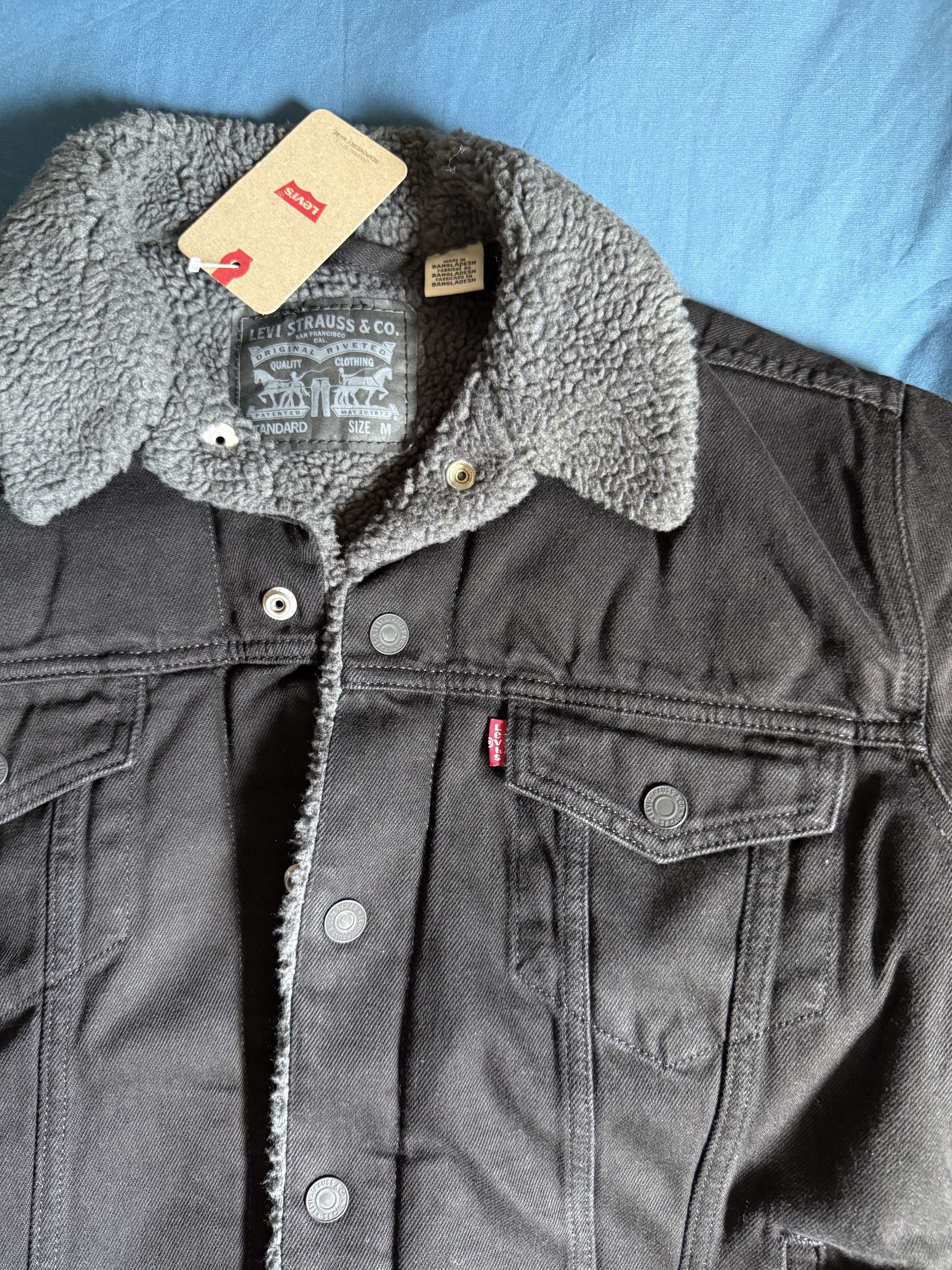 Levi's Levi’s Men’s Type iii Sherpa Trucker Jacket medium $128 Size US M / EU 48-50 / 2 - 10 Thumbnail