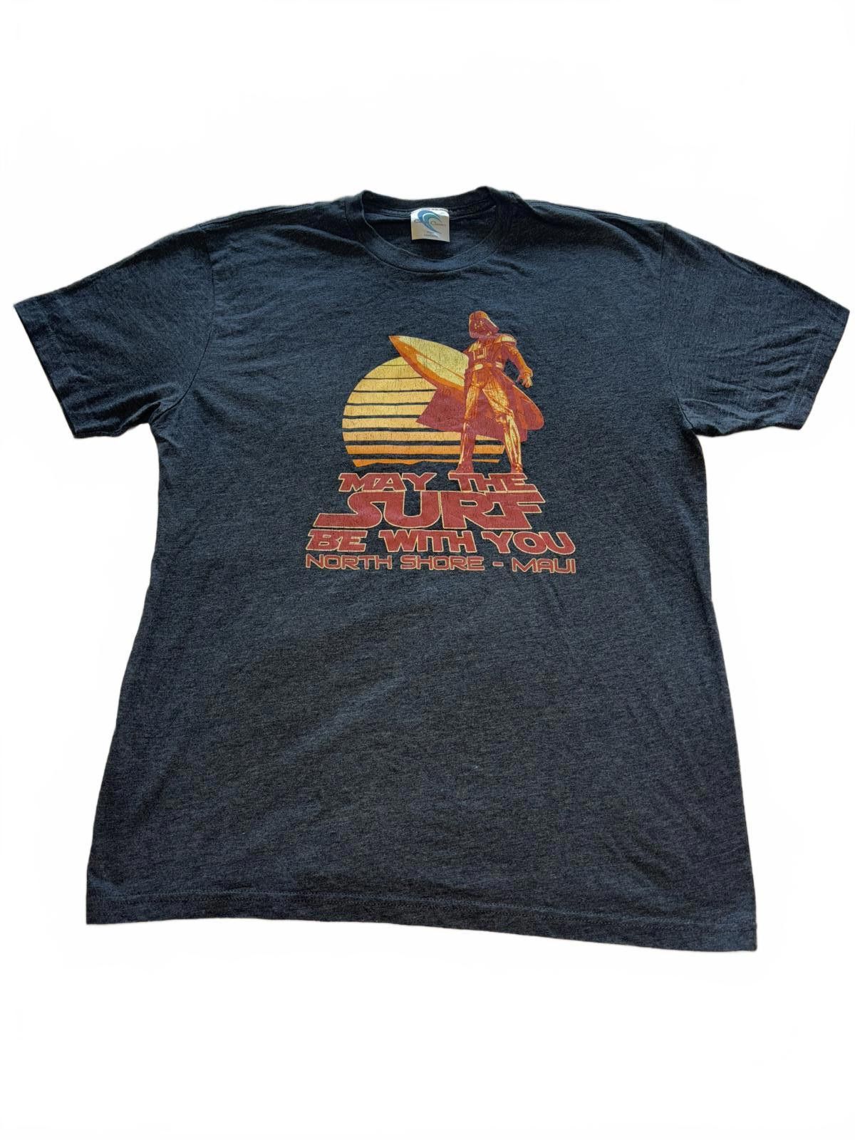 Designer Vintage Star Wars Graphic Tee - Gray Size US M / EU 48-50 / 2 - 1 Thumbnail