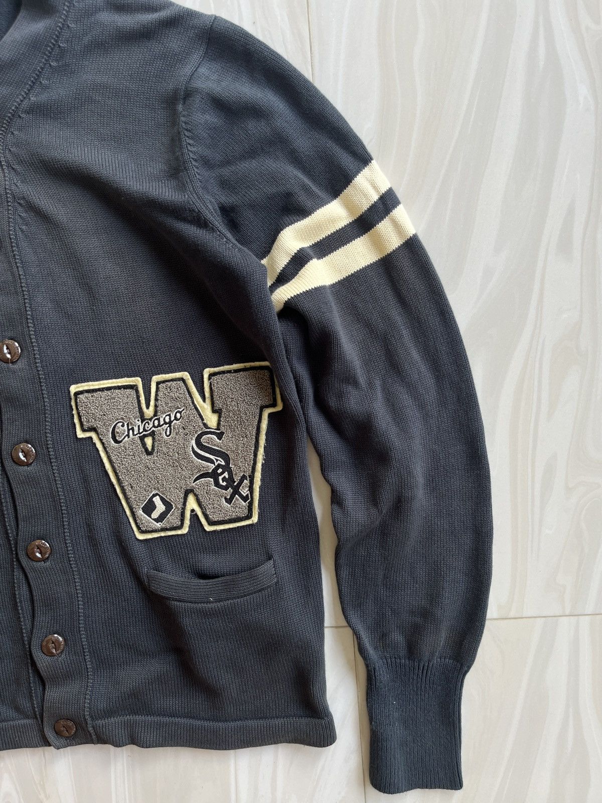 Vintage 🔥Vintage Chicago White sox cardigan🔥 Size US XL / EU 56 / 4 - 3 Thumbnail