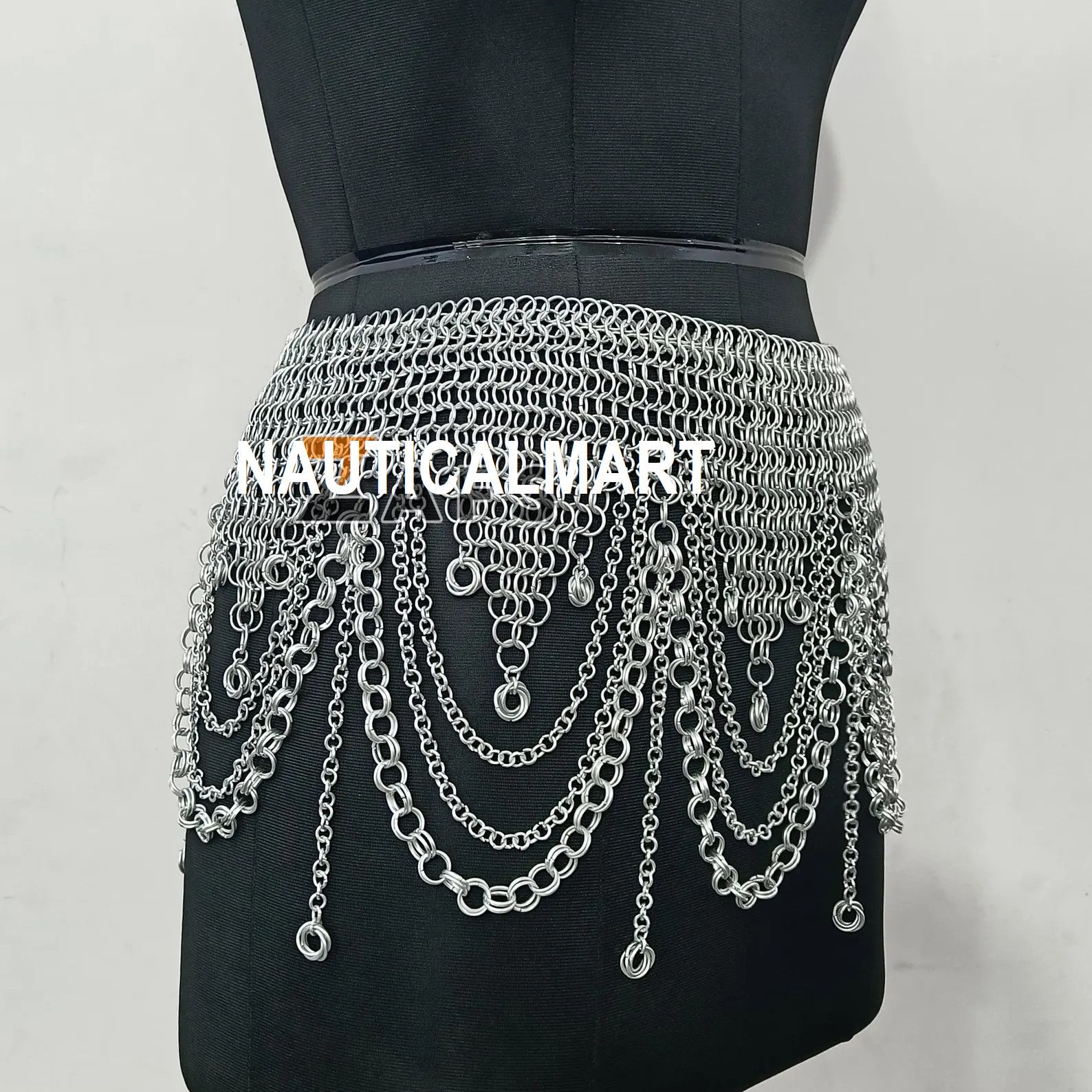 Other Aluminum Chainmail Belt Size ONE SIZE - 1 Thumbnail