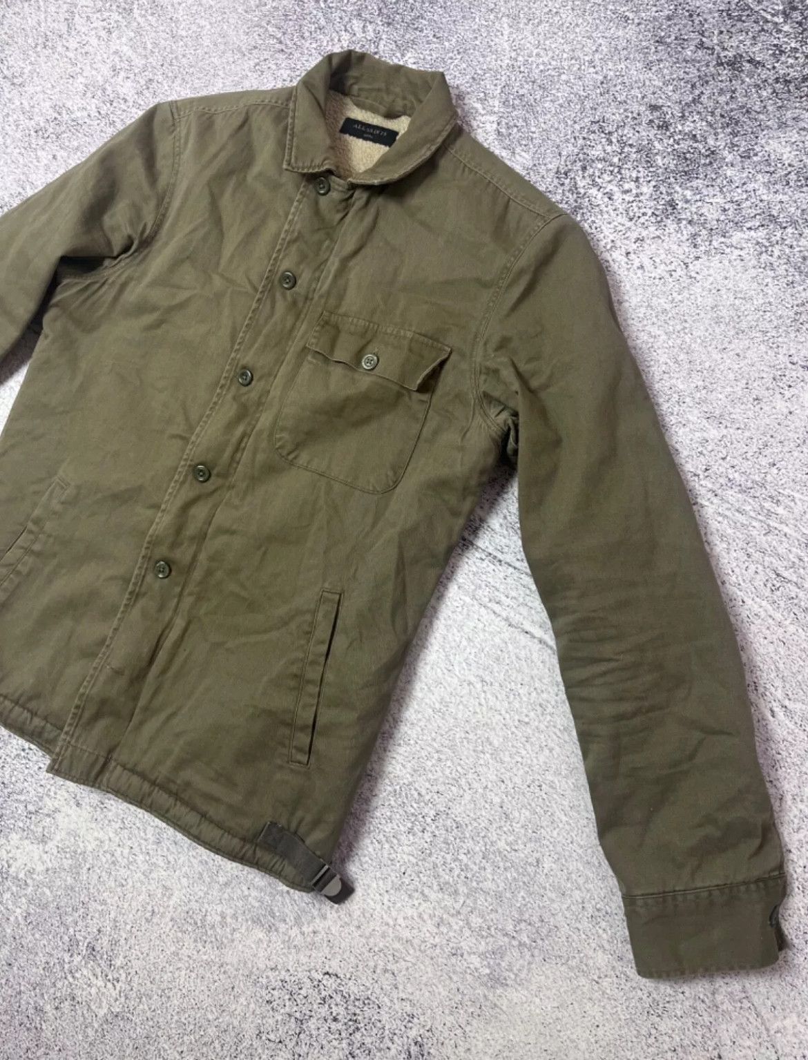 Allsaints × Japanese Brand Vintage men’s Jacket Allsaints 1990s size S luxury y2k Size US S / EU 44-46 / 1 - 6 Thumbnail