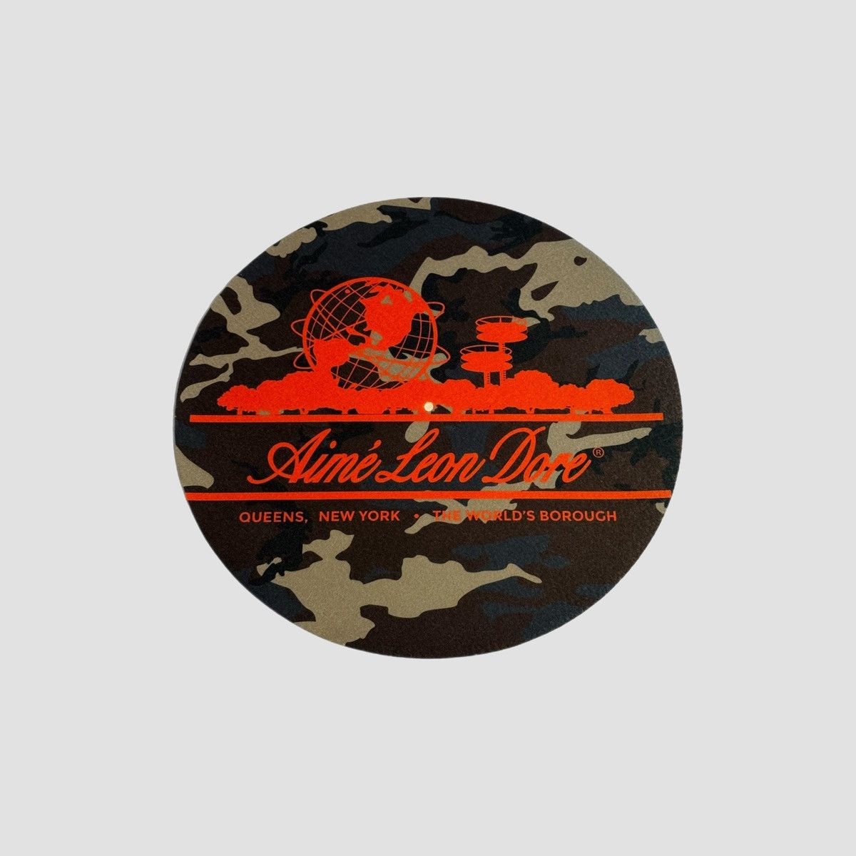 DJ機材 AIME LEON DORE QUEENS CREST SLIP MAT Aime Leon Dore crest queens slip mat (Black) | eBay