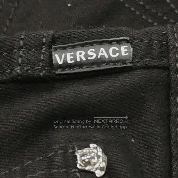 Versace Versace Cotton Letter Logo Pants M. Size US 40 / EU 56 - 1 Thumbnail