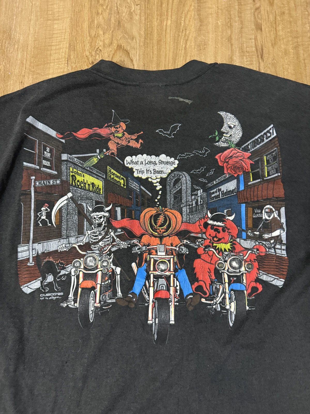 Grateful Dead Vintage 90’S Grateful Dead Biketoberfest Tshirt Size US L / EU 52-54 / 3 - 4 Thumbnail