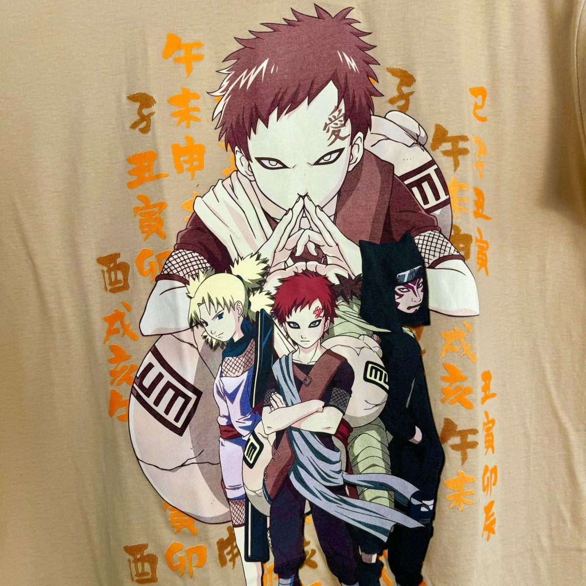 Anime Vintage 2002 Naruto ‘Sand Siblings’ Dream Colours DS T Shirt Size US L / EU 52-54 / 3 - 3 Thumbnail