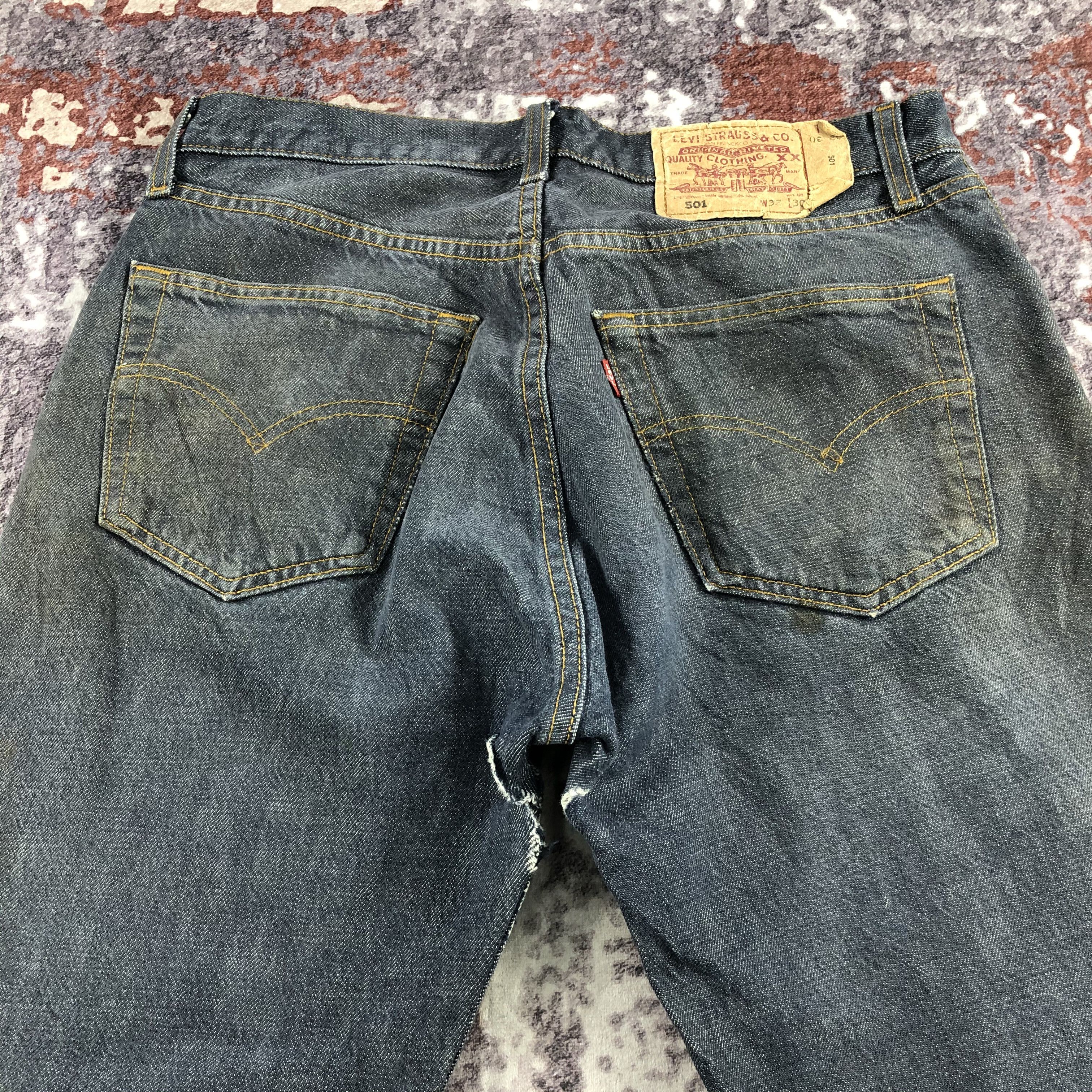 Levi's × Vintage Vintage Levis 501 Jeans-JM2503 Size US 31 - 5 Thumbnail